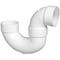 Charlotte Pipe And Foundry Charlotte Pipe Schedule 40 2 in. Hub X 2 in. D Hub PVC P-Trap 1 pk PVC00706X0800 - alternate 1